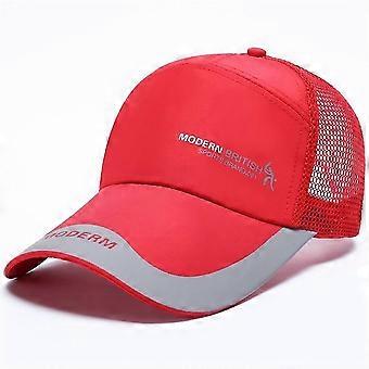 Cappellino da baseball estivo da uomo in rete traspirante per sport all'aria aperta, golf, pesca, sole, cappellino alla moda da uomo ad asciugatura rapida con visiera a tesa lunga, dbIAOS