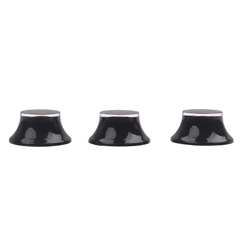 3 PCS/ Electric Guitar Knobs Bass Guitar Knobs Volume Knob Bass Control Knob