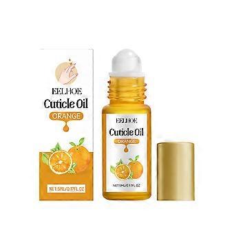 2pcsOrange Plant Cuticle Oil, Nourishing Daily Nail Care, Gentle Portable, Glossy Smooth, w/ Panthenol & Orange