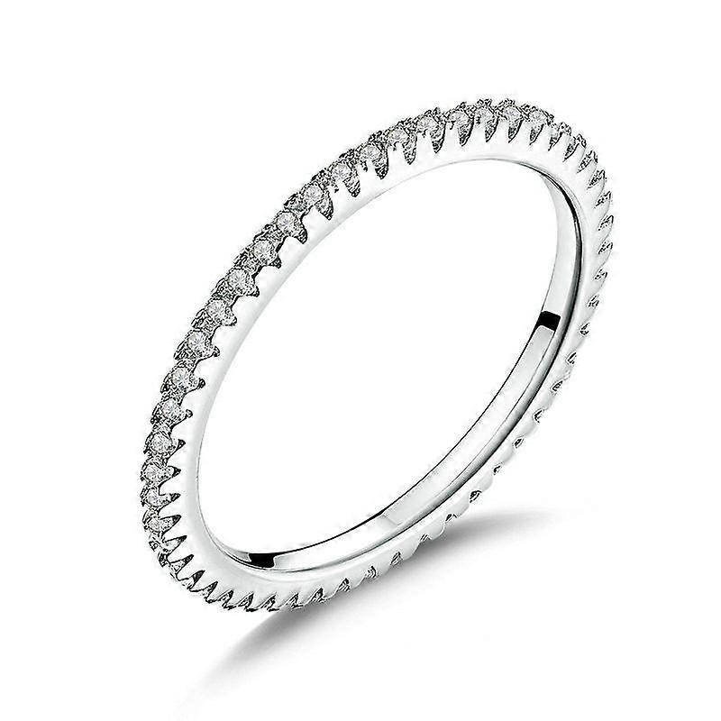 S925 Sterling Silver Ring, Size: 9