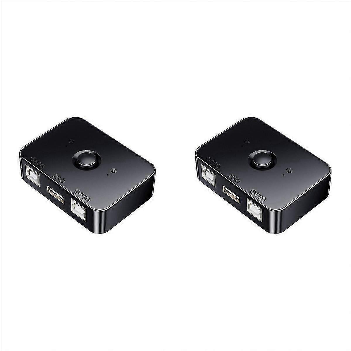 USB Printer Sharer Device for Printer USB Splitter Sharing Printer