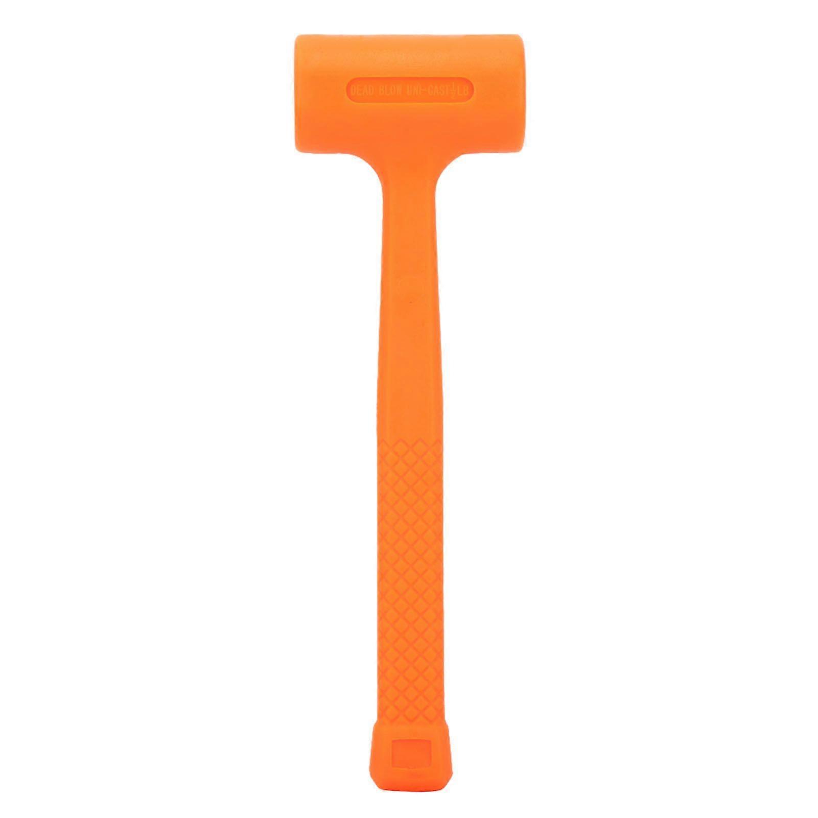 Practical PVC Rubber Soft Face Dead Blow Hammer Installing Tool (0.5LB)
