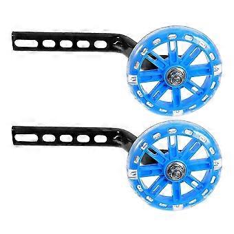 Bike Training Wheels Stabilizer, Iron Material, Fall Prevention, 4.1x4.1x0.8 inch, 1 Pair for Kids