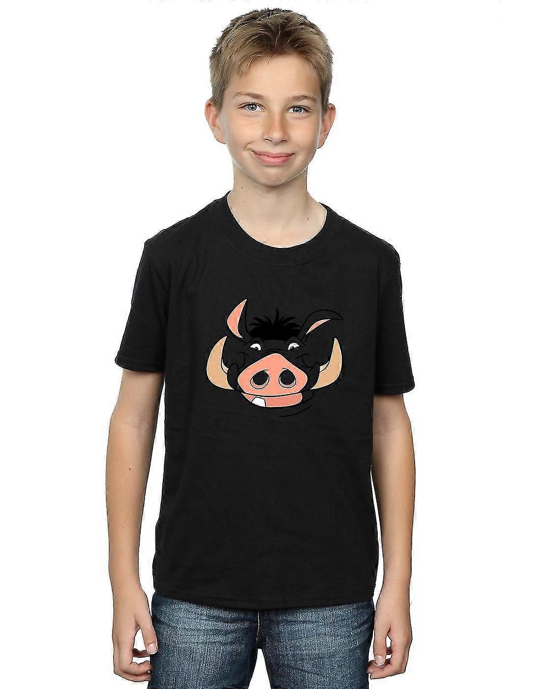 Drenge Pumba Face 5-6 år Maroon