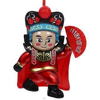 1st Sichuan Opera Ansikte Docka Traditionell Kinesisk Peking Opera Docka Souvenir Gåva Slumpmässig Stil