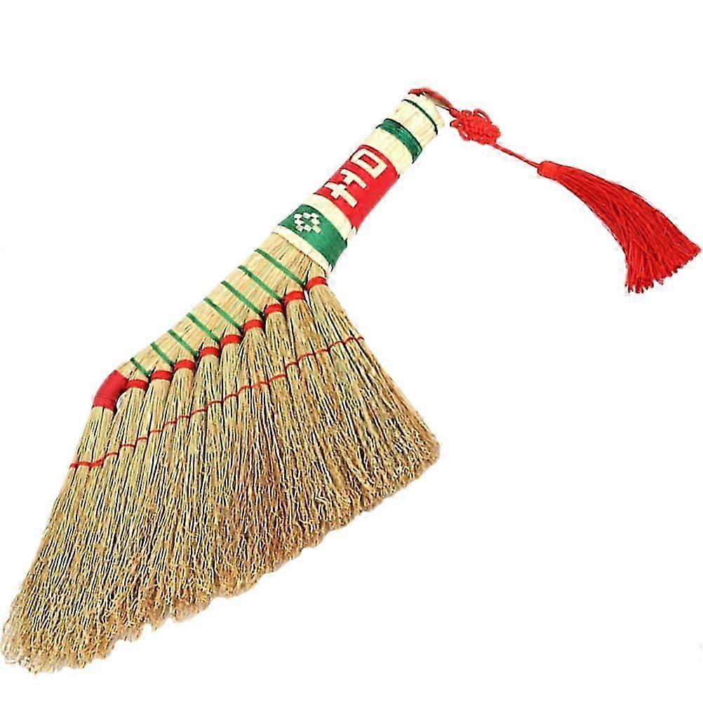 Small Desktop Broom, Straw Material, Multi-functional, Daily Cleaning, 1 Pack