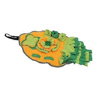 2Pcs Rabbit Snuffle Mat Washable Pet Floor Mat Foraging Cushion Green