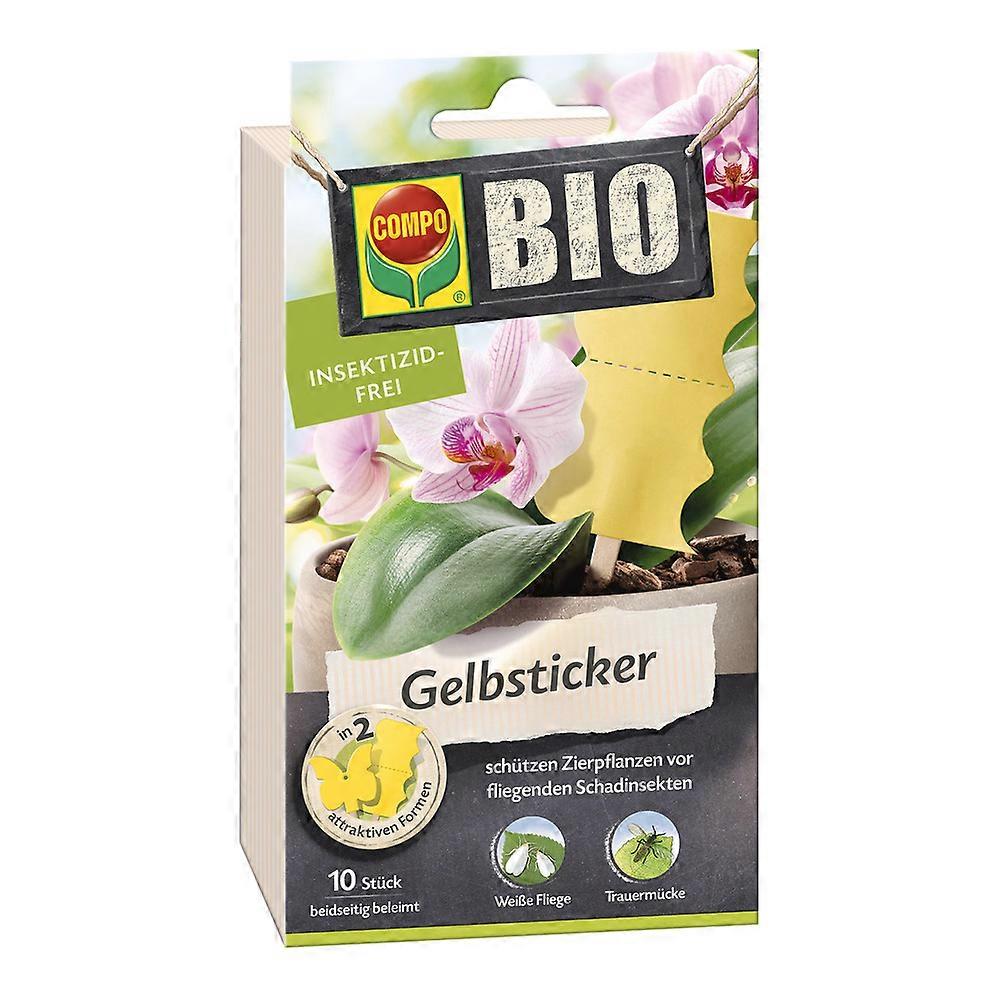COMPO BIO Gelbsticker, 10 Stück