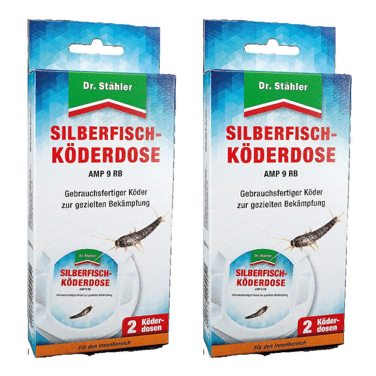 2 x DR. STÄHLER Silverfish Bait Box, 2 pieces
