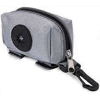 1 pack of pet garbage bag portable dog grooming bag simple silver plastic buckle pet toilet bag pet supplies accessories [XR]
