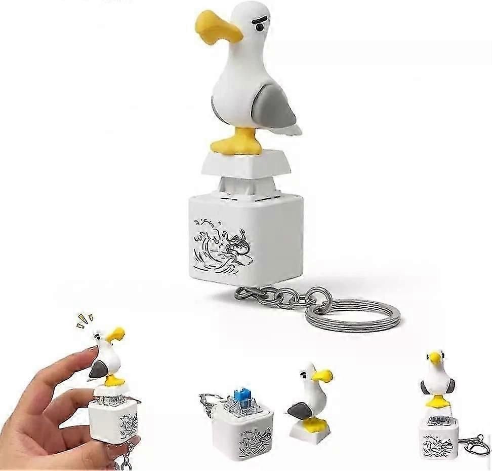 new Seagull Mine - Seagull Mine Button Keychain