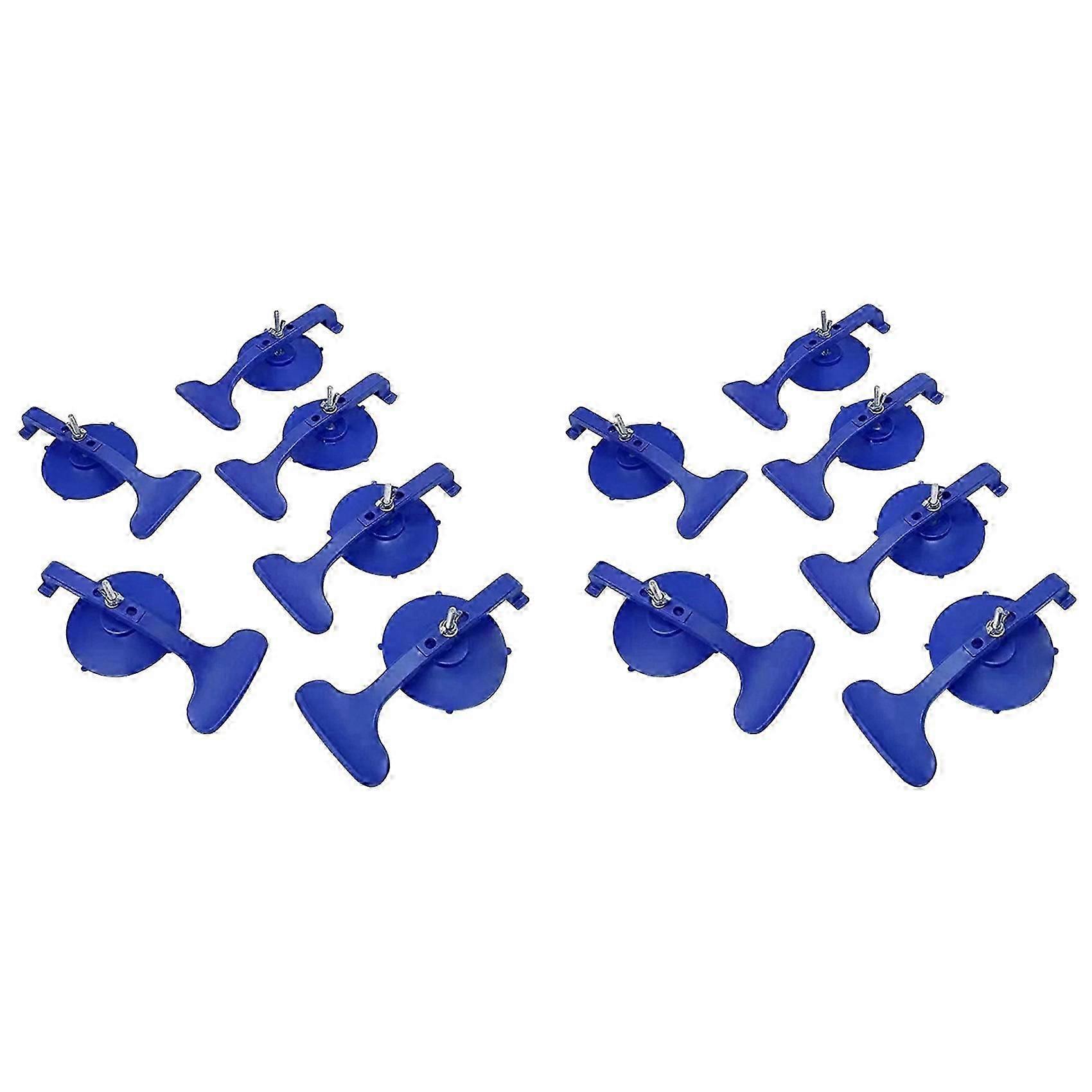 12Pc Suction Clamp Set for Window Sealing & Convertible Windshield Repair