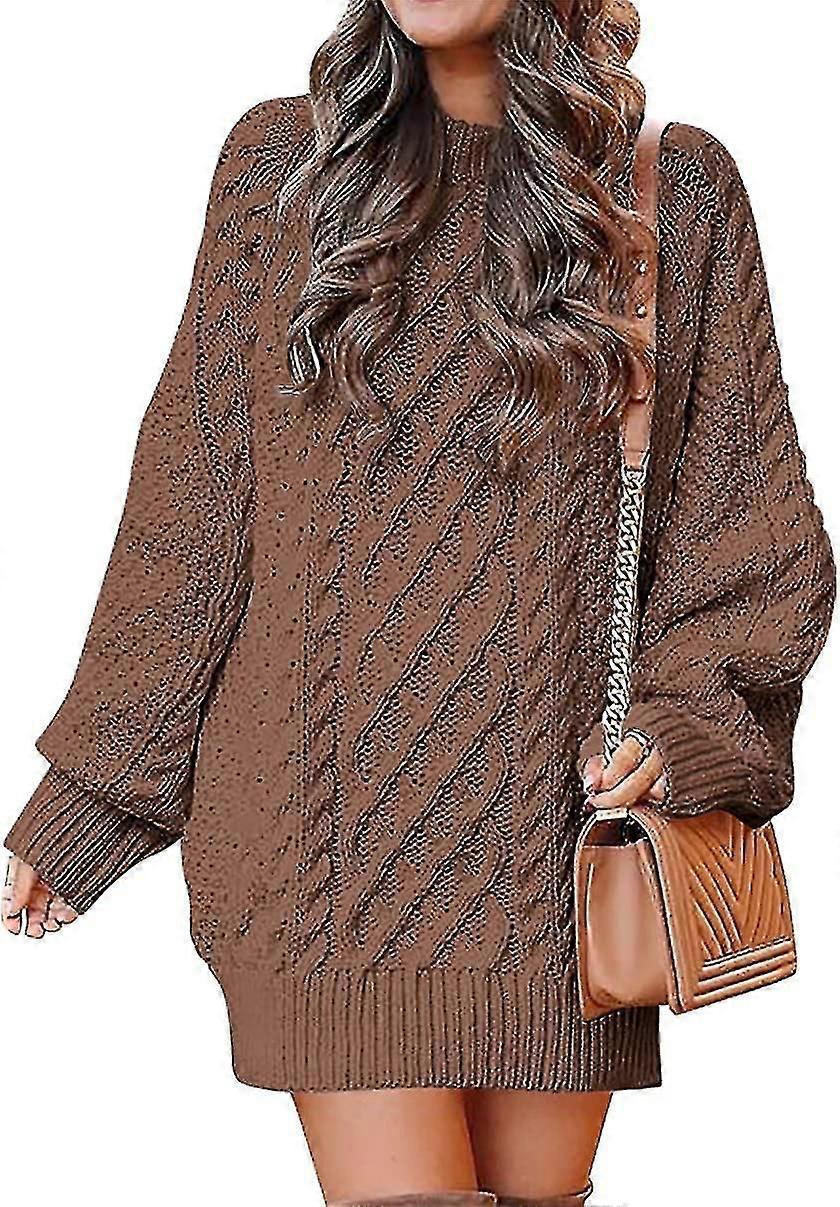 Ilwhe Oversize-Pulloverkleid für Damen