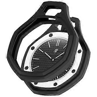 Siliconen beschermhoes voor Swatch Royal Pop horloge, valbescherming - zwart