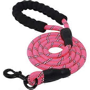 1.8M strong dog leash with comfortable padded handle. Strong reflective seams.