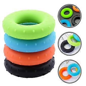 4Pcs Hand Strengthener Muscle Strength Training Rings Silicone Hand Exercisers for Fitness