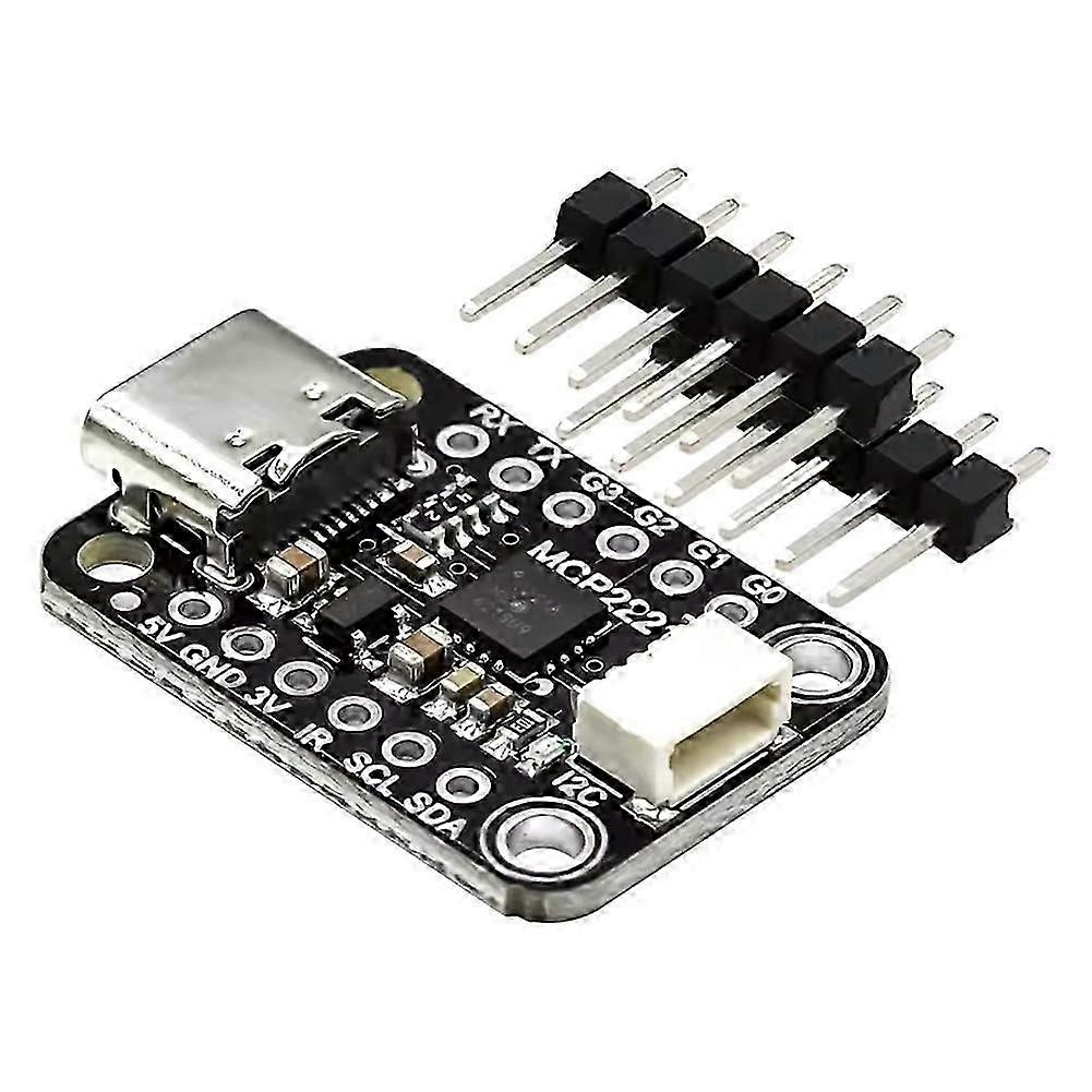 4471 Interface Development Tools MCP2221A Breakout USB to GPIO Adapter UART I2C SPI Serial Converter Module