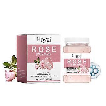 Rose Hydrating Peel-Off Mask Powder with Rose Extract & Niacinamide  Moisturizing, Firming Facial Treatment (Powder-to-Gel, 4:3 Mix)