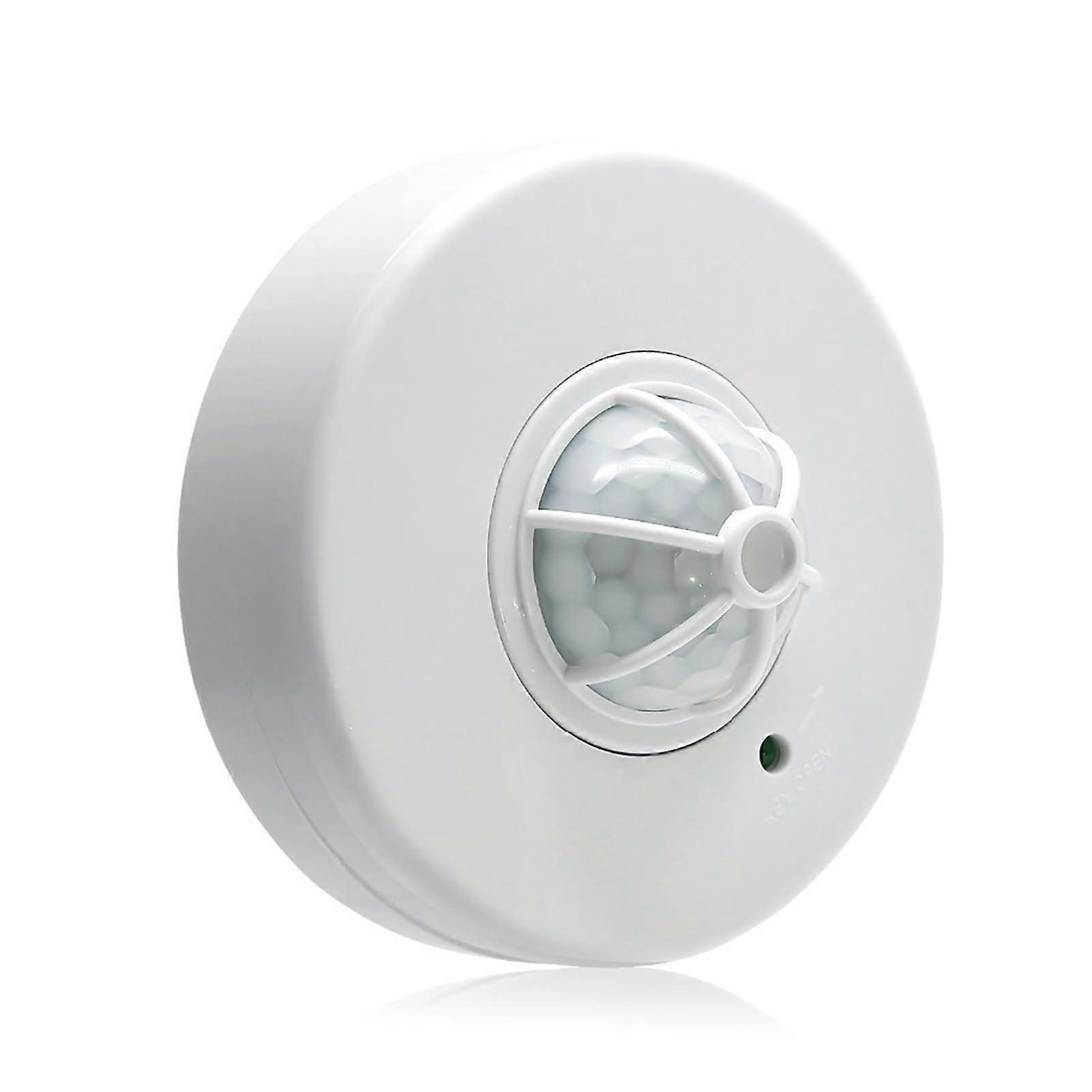 PIR Motion Sensor Switch 360 Degree Ceiling Detector with Adjustable Sensitivity for LED Lights 110V 220V