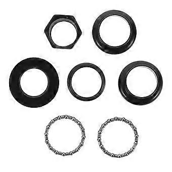 1 Set Bike Accessory  Bike Headset Bike Bearing Headset Tapered Stack Headset Stable Bike Headset Bike Accessory Metal Bike Front Fork Stem Headset