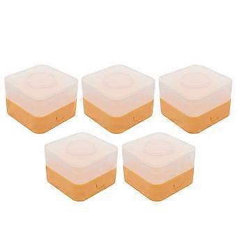 10pcs Puff Storage Box For Makeup Sponge - Square Face Powder Container - Empty Cushion Foundation Case - Beauty Egg Holder