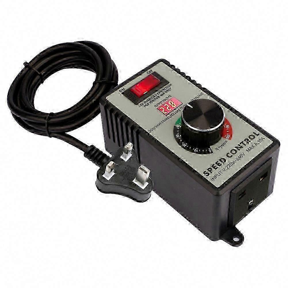 4000W Variable Voltage Regulator Grinders Controller - Speed Controller Frequency Converter for EU PLUG