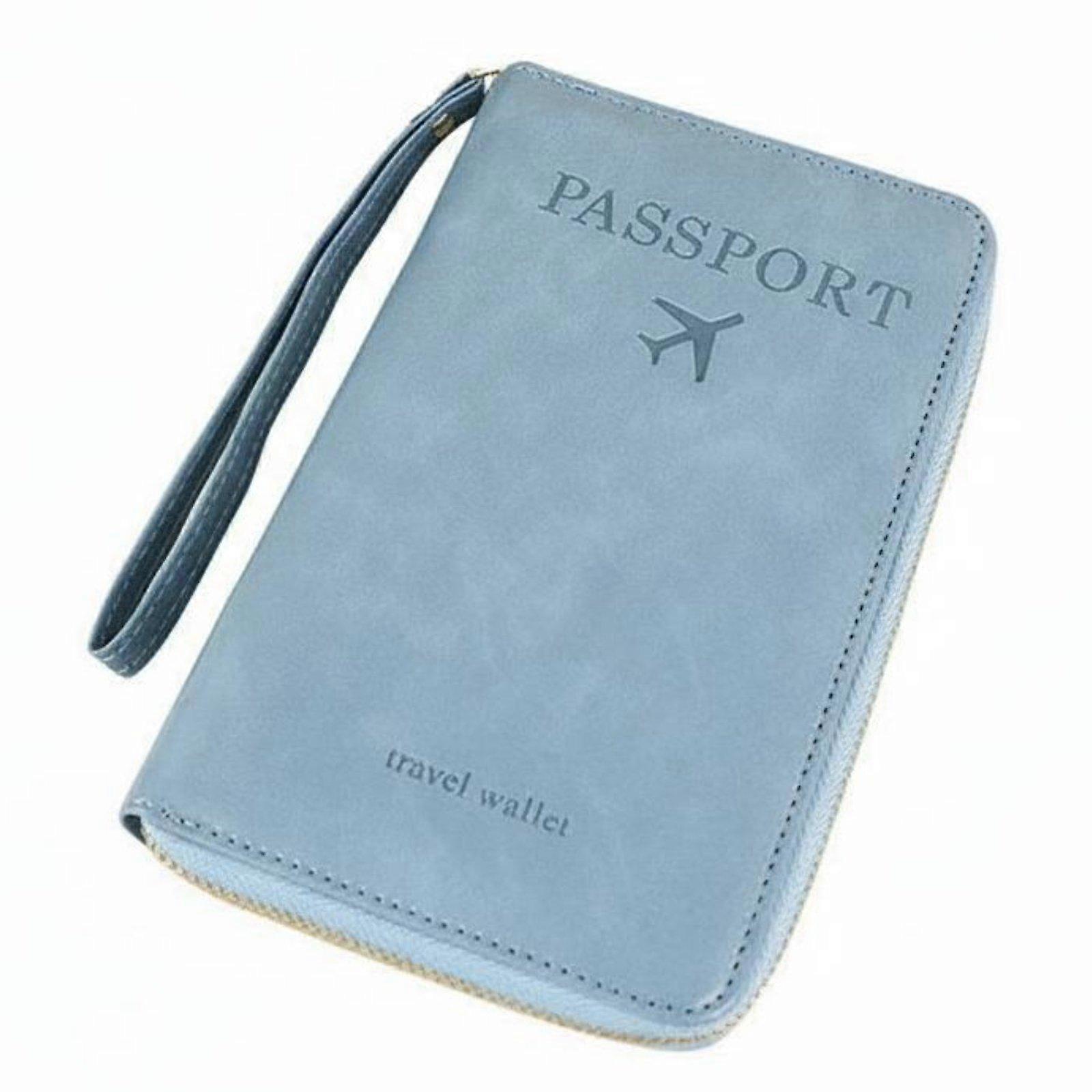 Electronic Blocking Travel Document Holder Multi-Functional Electronic Blocking