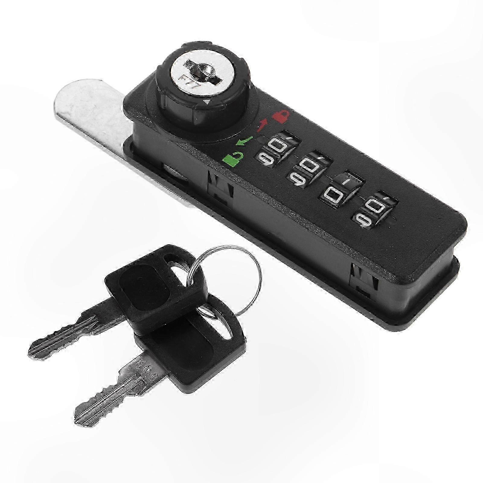Nylon Zinc Alloy Cabinet Lock with Password Function, 1 Set
