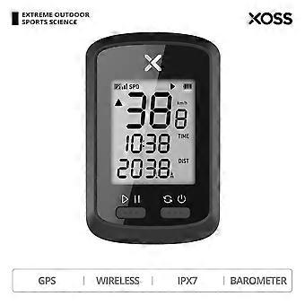 XOSS G GPS-Fahrradcomputer, kabelloser, wasserdichter Kilometerzähler mit Bluetooth 5.0, Zubehör für Rennräder und Mountainbikes