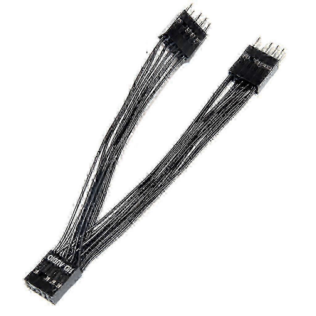 Compact 9-Pin HD Audio Splitter