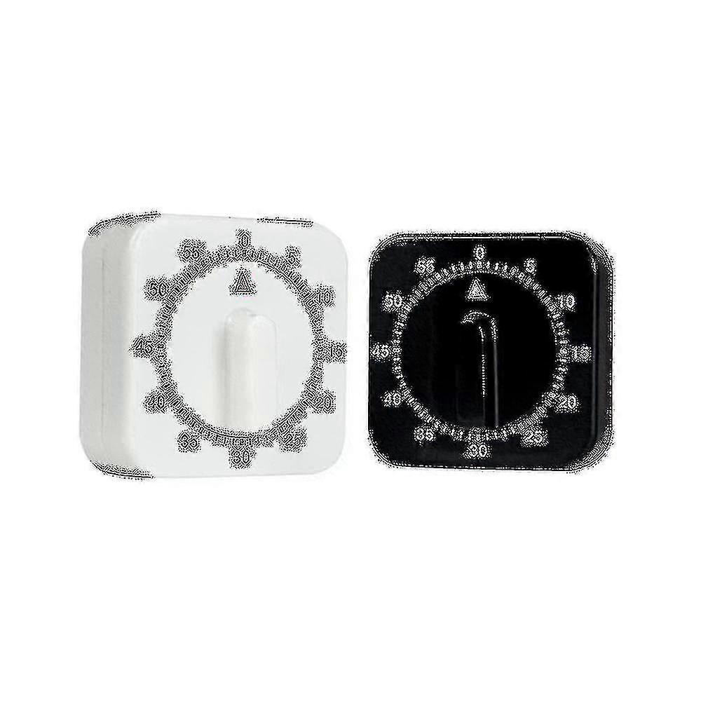 2-Pack 60-Minute Mechanical Kitchen Timer, Loud Alarm for Cooking