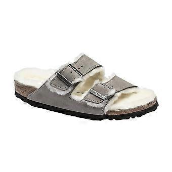 Birkenstock Arizona Shearling Stone Coin 1017403 Women's