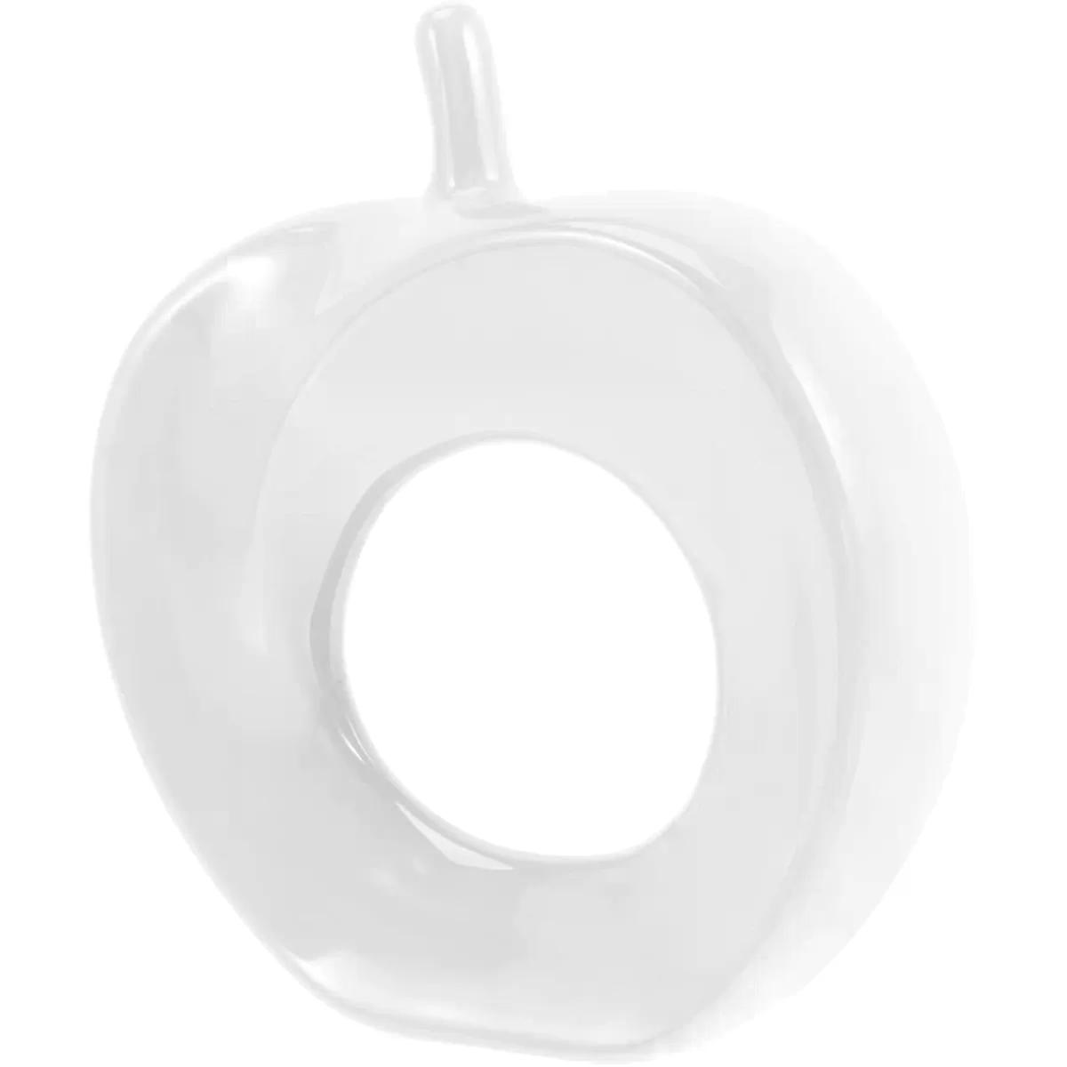 Fruit Statue White Elegant Modern Home Decor Accent