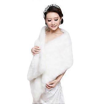 Autumn Winter Plush Shawl for Decoration 1Pcs Long Tippet Dress Shawl