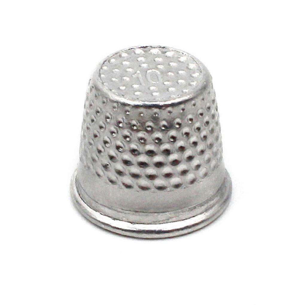 Durable Copper-Finish Knitting Finger Ring