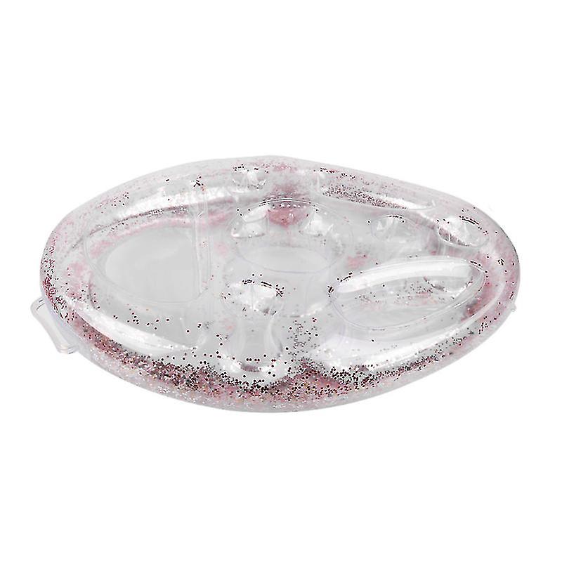 Uima-allas Beach Circle Kelluva juomapidike Puhallettava Coaster Cup Stand Cup -teline