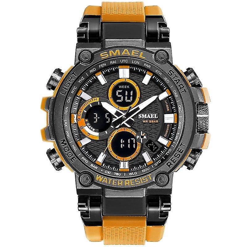 Men Digital Double Time Chronograph Sport Watch