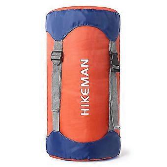thumbnail image 2 of REDCAMP 17L Nylon Compression Stuff Sack - Lightweight Sack For Sleeping Bags & Gear (Orange, Size M) 2 of 12