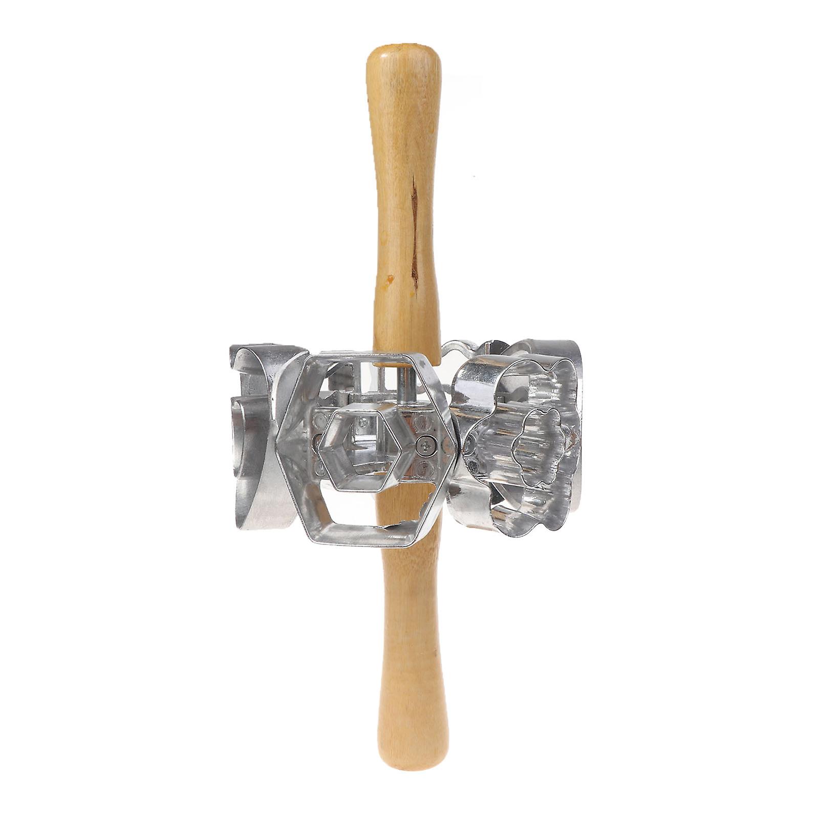 Rotatable Doughnut Forming Mold Kitchen Baking Gadgets Rolling Donut Cutters