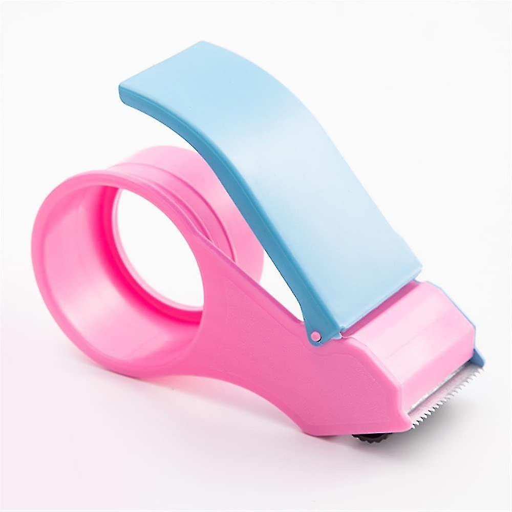 Tape Dispenser 50/60mm Width Roller Tape Dispenser Tape Cutter Sealing Packer Device Manual Packing Refillable 2pcs