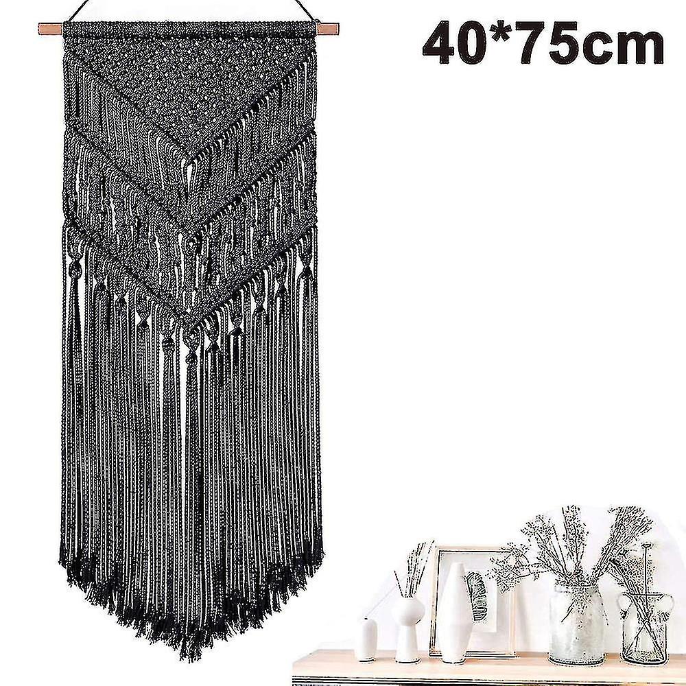 Macrame Hanging Woven Art Macrame Compatible With Bedroom Home Decor