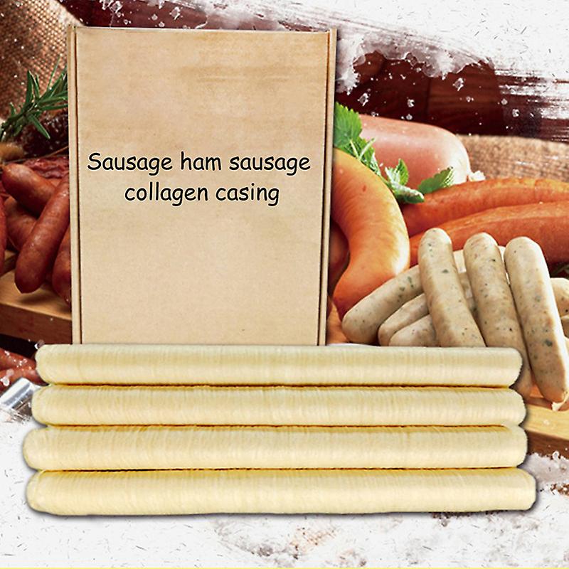 14m 23mm Edible Sausage Packaging Tools Sausage Tubes Casing For Sausage Maker