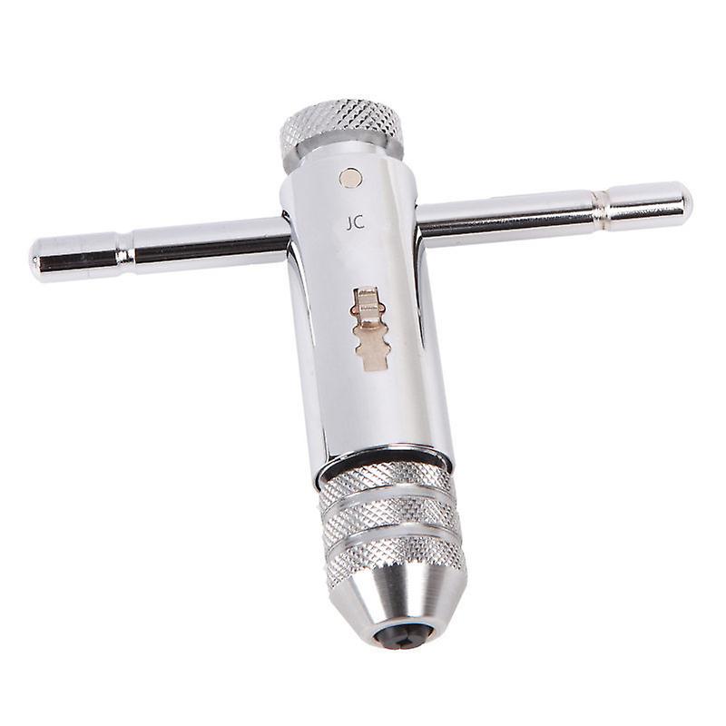 Tool holder with sliding handle for tap