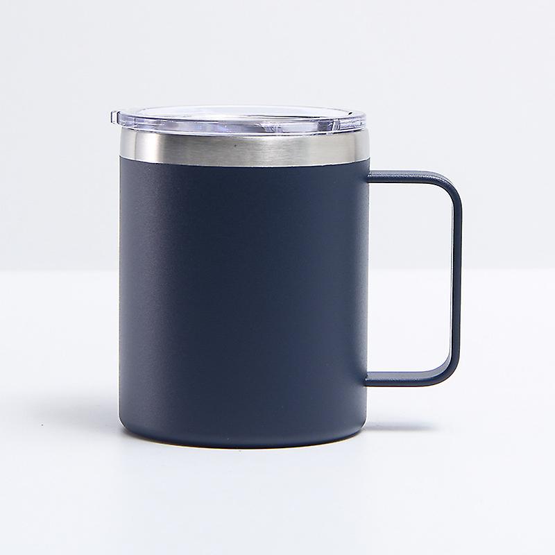 304 الفولاذ المقاوم للصدأ القدح مكتب الأعمال مع مقبض فنجان القهوة المحمولة 20oz كأس العزل الحراري