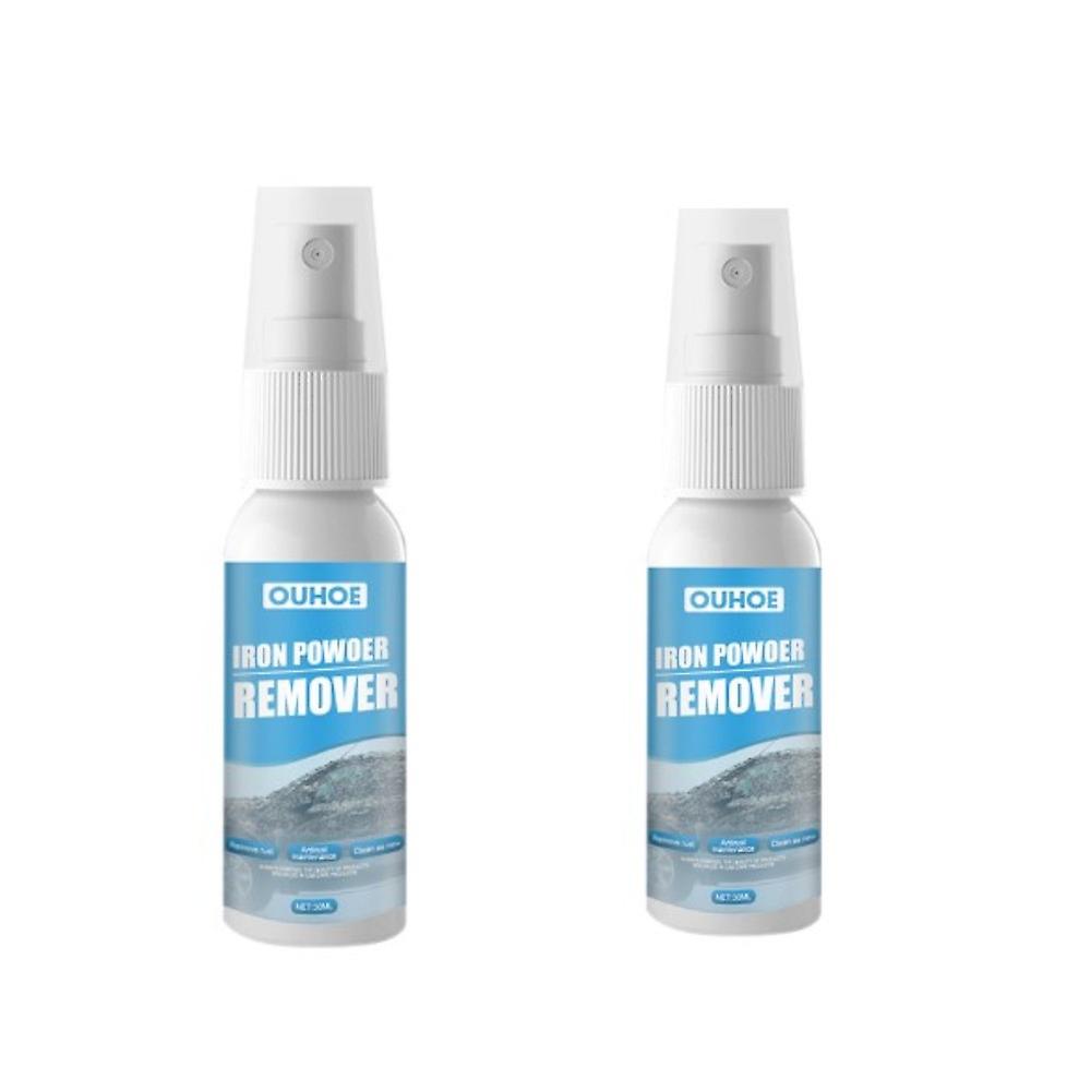 2pcs Car Rust Removal Spray Multi-Purpose Rust Remover Rust Inhibitor Derusting Spray
