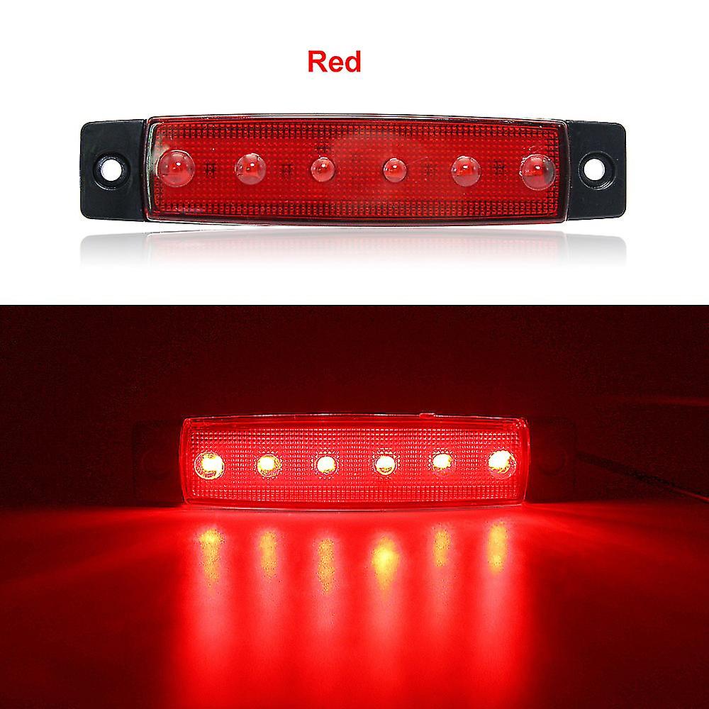10x 6 Led 3.8 Side Marker Clearance-ul lumina albastru Remorcă Lumini pentru 12v Camion bus boat Cab Rv Lorrieds SUV extern