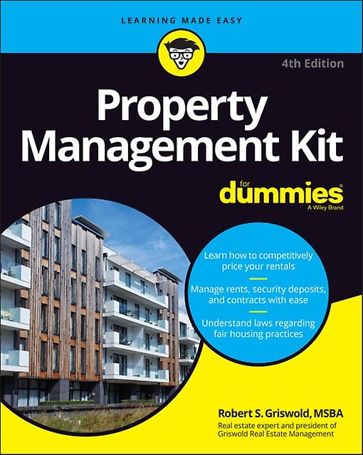 Property Management Kit For Dummies by Robert S. Griswold Paperback