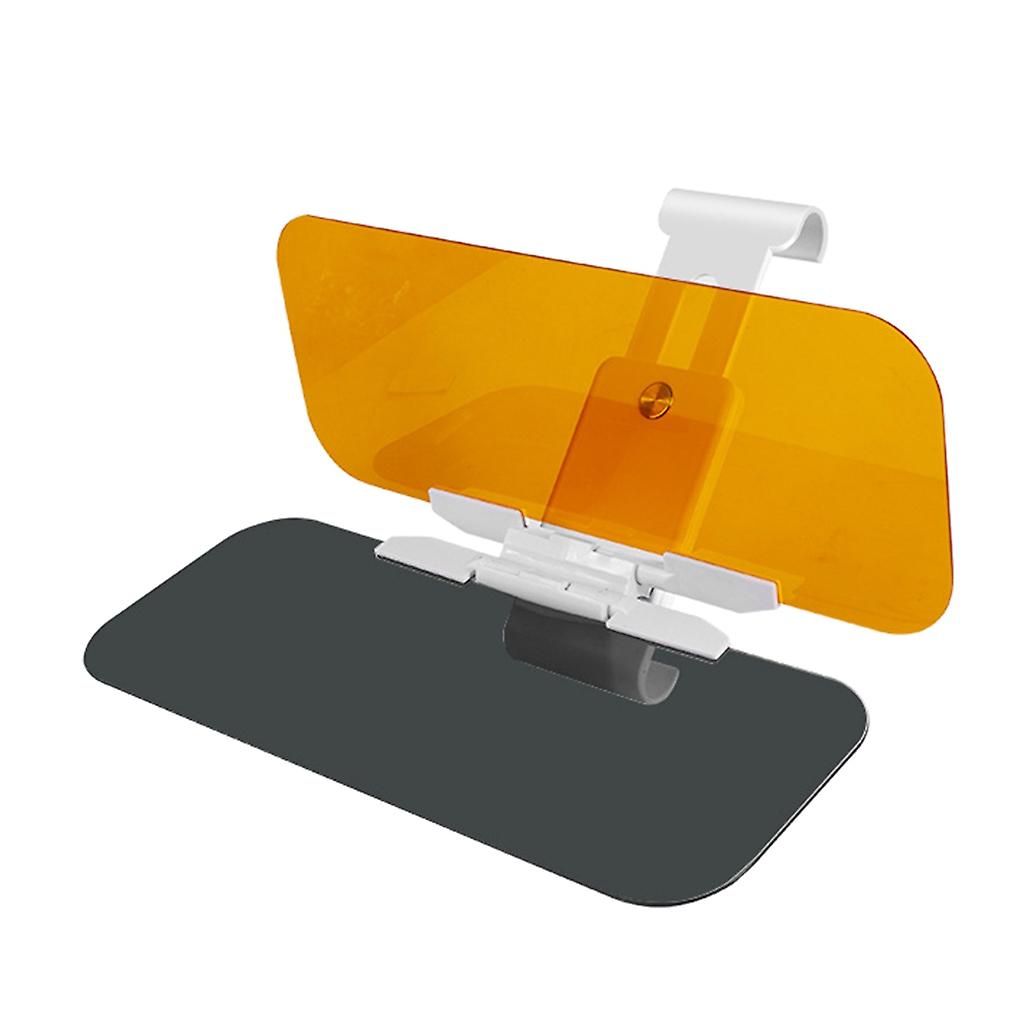 Upgraded Car Sun Visor Day-&Night- AntiGlare Visor 2 in 1 Polarized Sun Visor