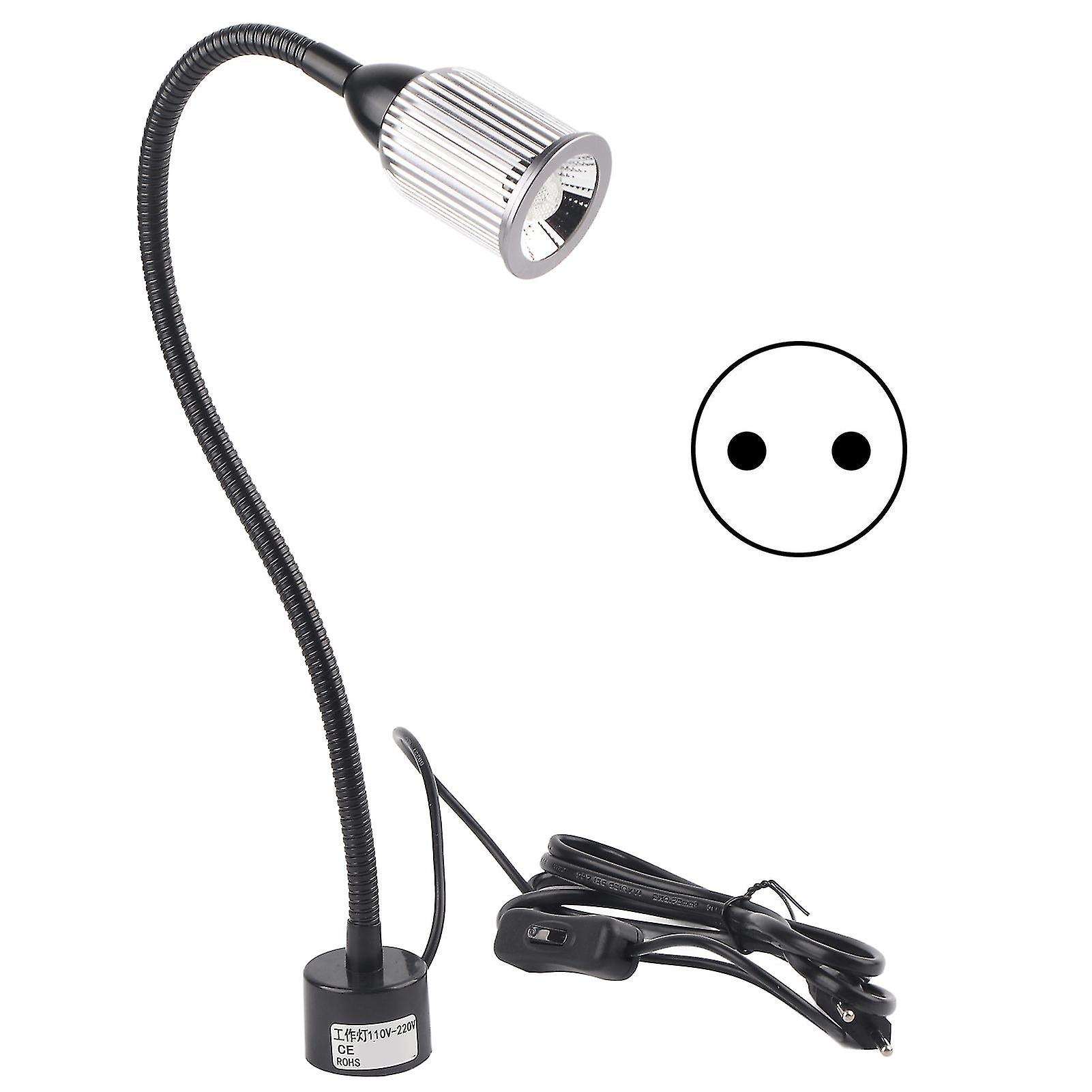 Led Work Light 10w Led Adjustable Neck Maintenance Light With Magnetic Base For Sewing Machineeu Plug 110220v