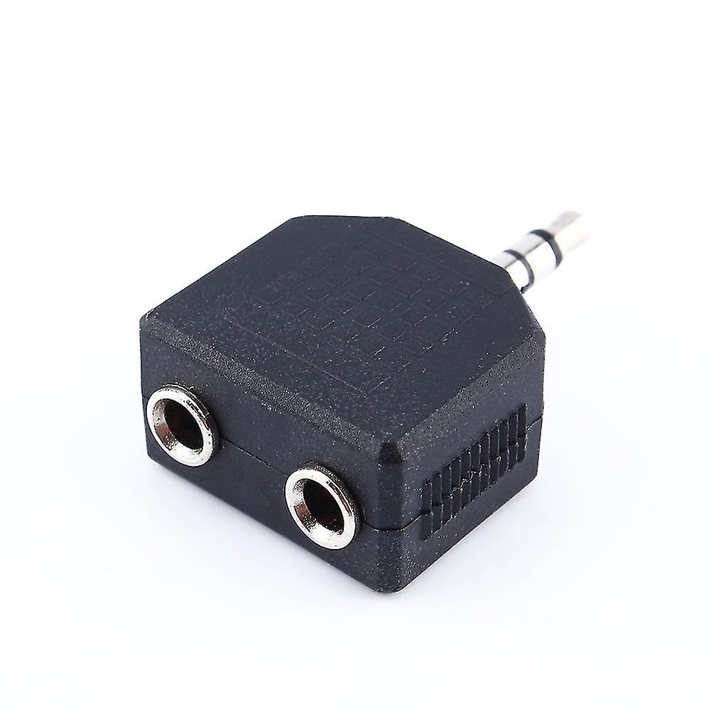 Divisor de conector de audio, 1 a 2 auriculares